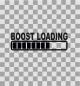 Preview: Aufkleber "Boost loading"