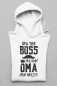 Preview: Hoodie "Opa the Boss nur wenn Oma nicht hier ist!"