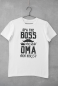 Preview: T-Shirt "Opa the Boss nur wenn Oma nicht hier ist!"