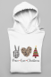 Preview: Hoodie "Peace Love Christmas"