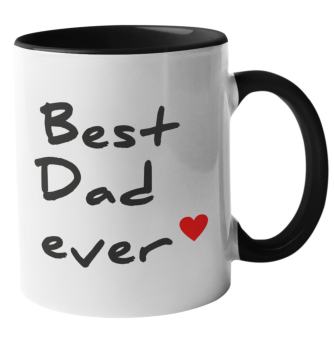 Keramiktasse "Best Dad ever"