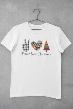 T-Shirt "Peace Love Christmas"