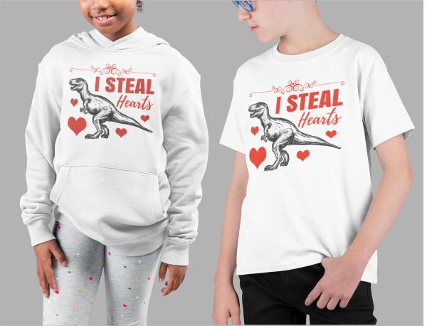 Kinder Motiv "I steal hearts"